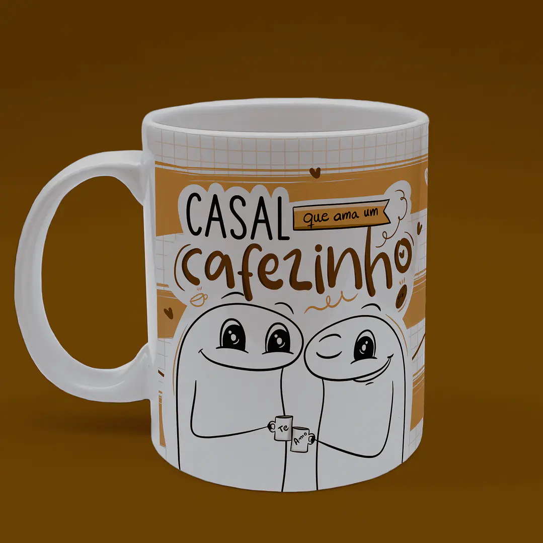 Pack Flork Dia dos Namorados para Canecas PNG 31