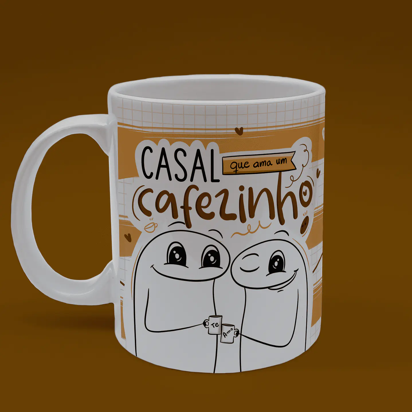 Pack Flork Dia dos Namorados para Canecas PNG 31