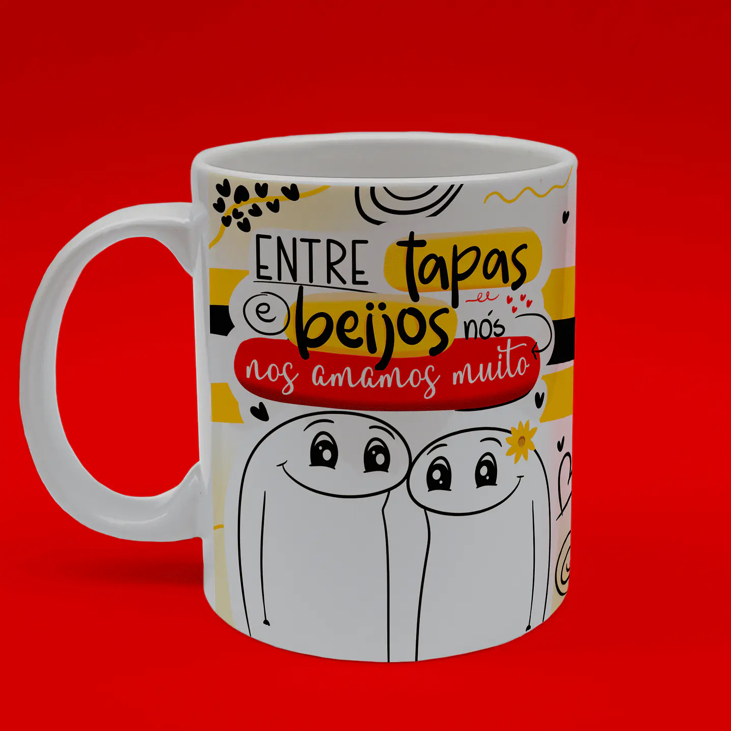 Pack Flork Dia dos Namorados para Canecas PNG 32