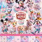 Kit Digital Mickey Circo Rosa 3D PNG e Fundos JPG - Thumbnail 1
