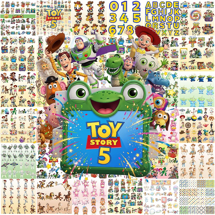 Pack Digital Toy Story 5 Completo para Personalizados 2