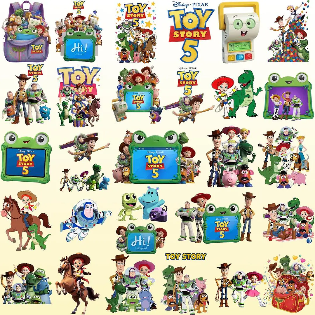 Pack Digital Toy Story 5 Completo para Personalizados 8