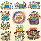 Pack Digital Toy Story 5 Completo para Personalizados - Miniatura 9