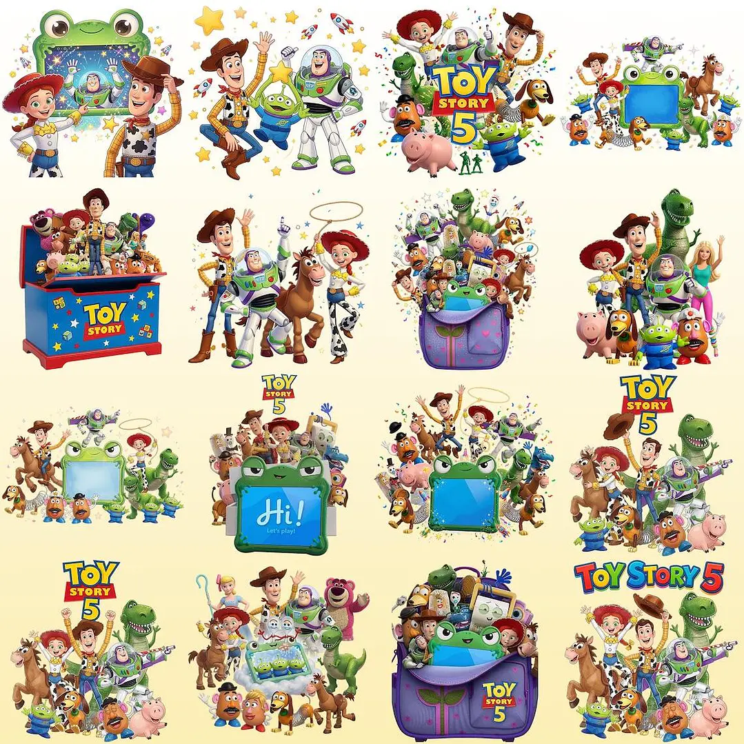 Pack Digital Toy Story 5 Completo para Personalizados 10