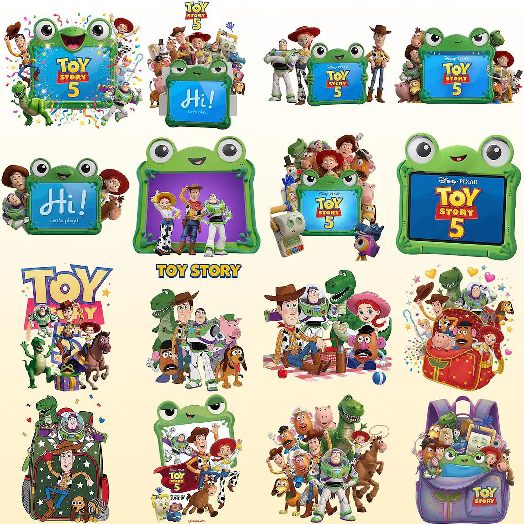 Pack Digital Toy Story 5 Completo para Personalizados 11