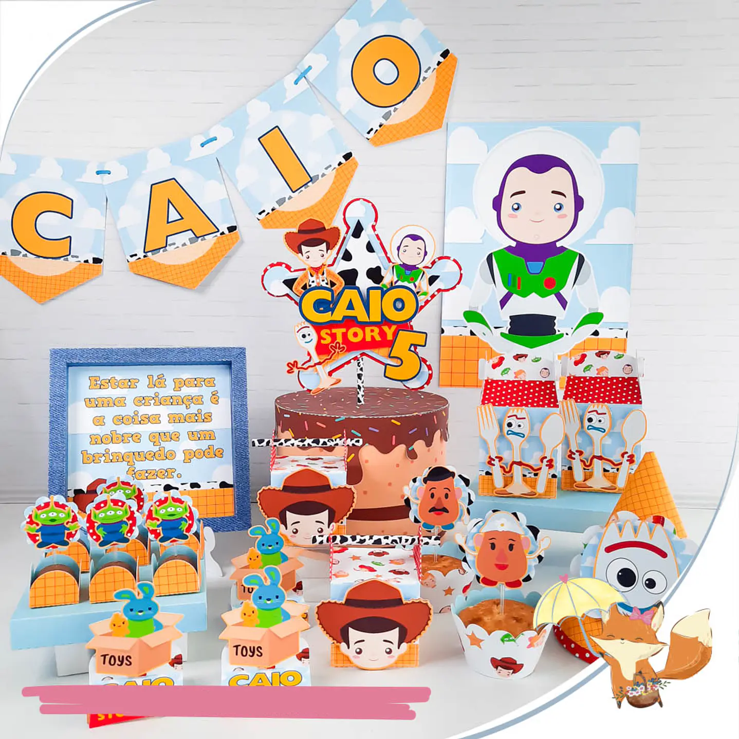 Arquivo de corte Toy Story para Silhouette Studio e PDF Completo 1
