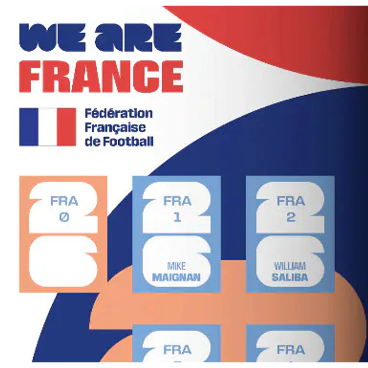 Figurinhas da França Copa 2026 para Imprimir em PDF 3