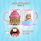 Kit 17 Artes Caneca Boca Personagens PNG - Miniatura 5