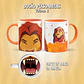 Kit 17 Artes Caneca Boca Personagens PNG - Miniatura 14