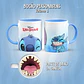 Kit 17 Artes Caneca Boca Personagens PNG - Miniatura 30