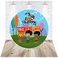 Pack Digital 20 Painéis Redondos para Festa JPG e PDF - Miniatura 11