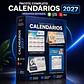 Kit Calendário 2027 Editável em Corel Draw e PDF - Miniatura 1