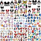 Mega Pacote Disney PNG SVG para Sublimação e Personalizados - Thumbnail 3