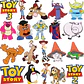 Mega Pacote Disney PNG SVG para Sublimação e Personalizados - Thumbnail 7