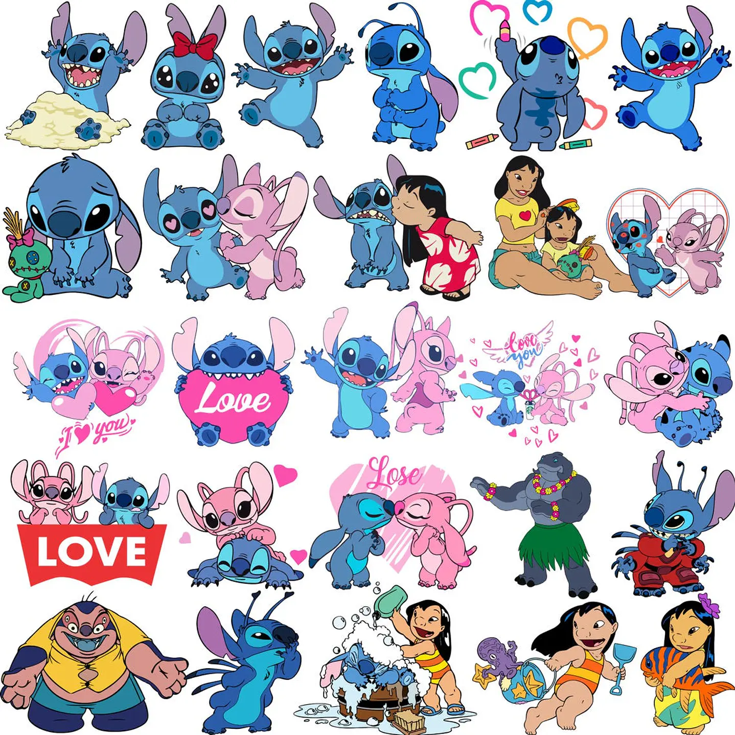 Mega Pacote Disney PNG SVG para Sublimação e Personalizados 10