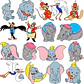 Mega Pacote Disney PNG SVG para Sublimação e Personalizados - Thumbnail 14
