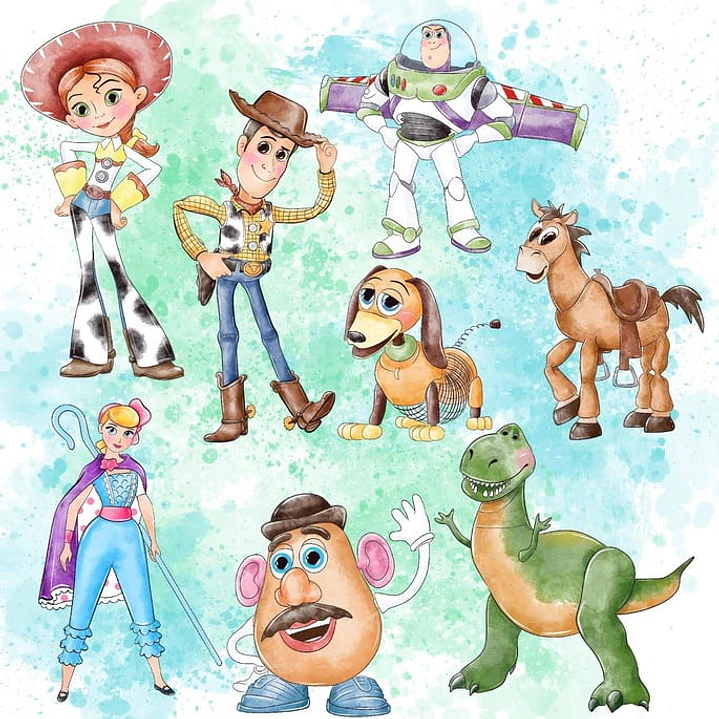 Kit Digital Toy Story PNG Fundo Transparente 1