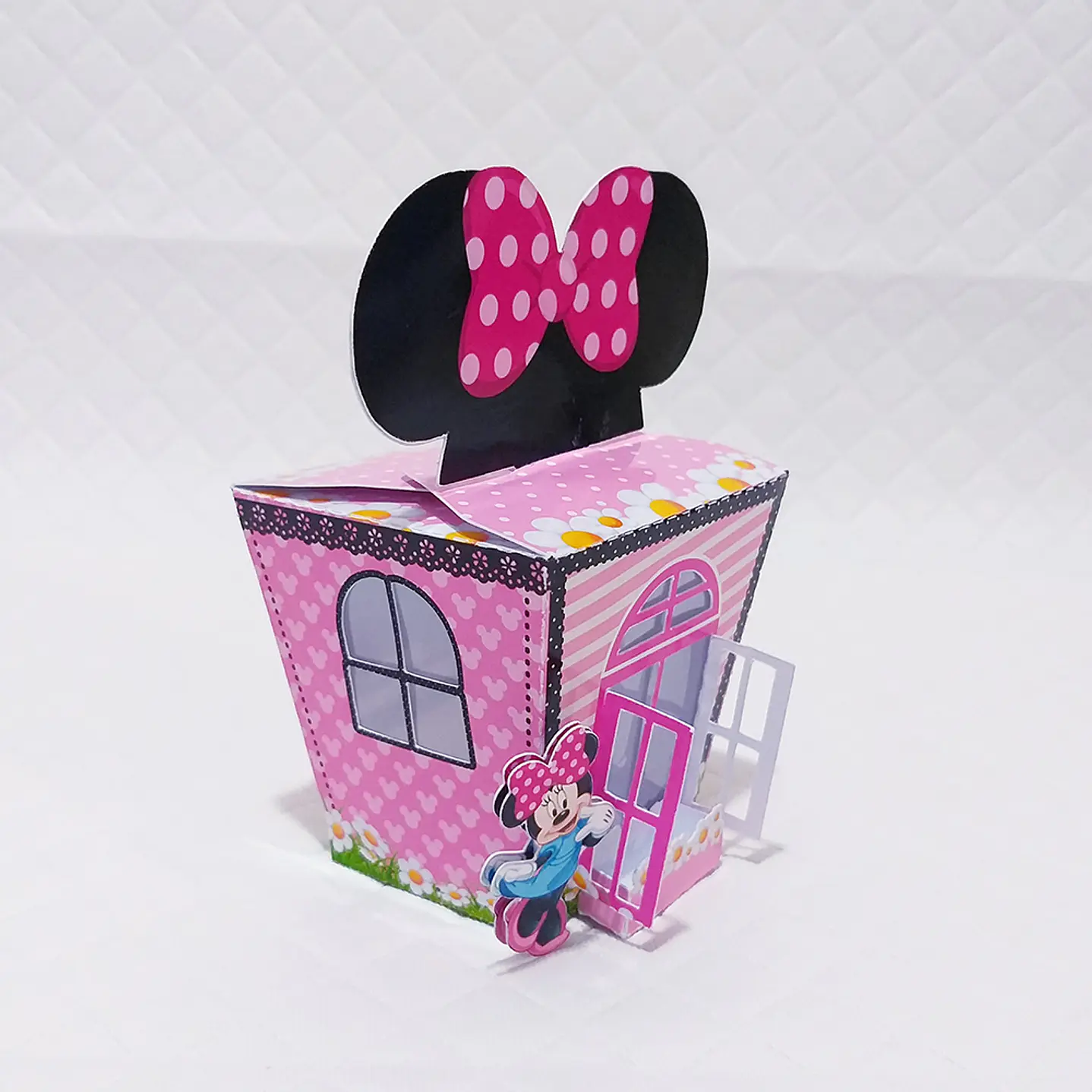 Arquivo de Corte Minnie Rosa Studio e PDF 10