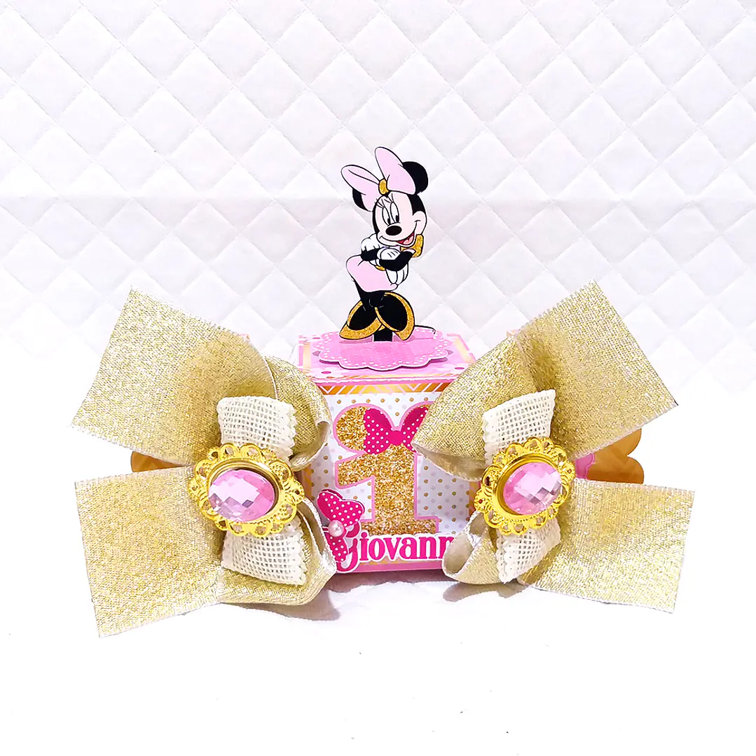 Arquivo de Corte Minnie Luxo Rosa Studio e PDF 3