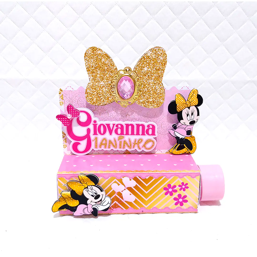 Arquivo de Corte Minnie Luxo Rosa Studio e PDF 4