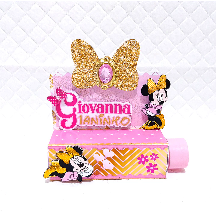 Arquivo de Corte Minnie Luxo Rosa Studio e PDF 4