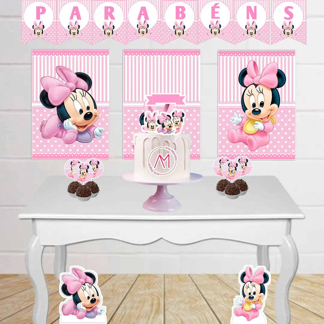 Pack 98 Kits Completos Minnie Arquivos de Corte para Silhouette 7