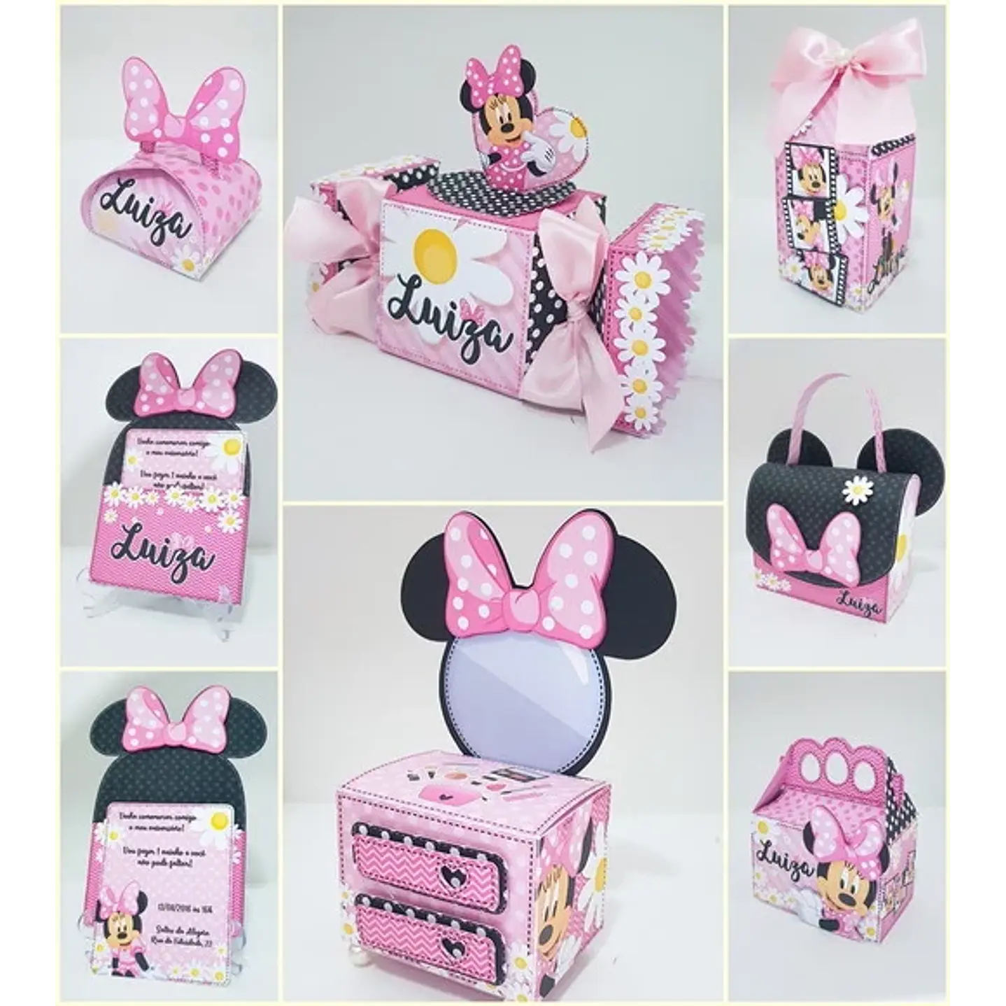 Pack 98 Kits Completos Minnie Arquivos de Corte para Silhouette 10