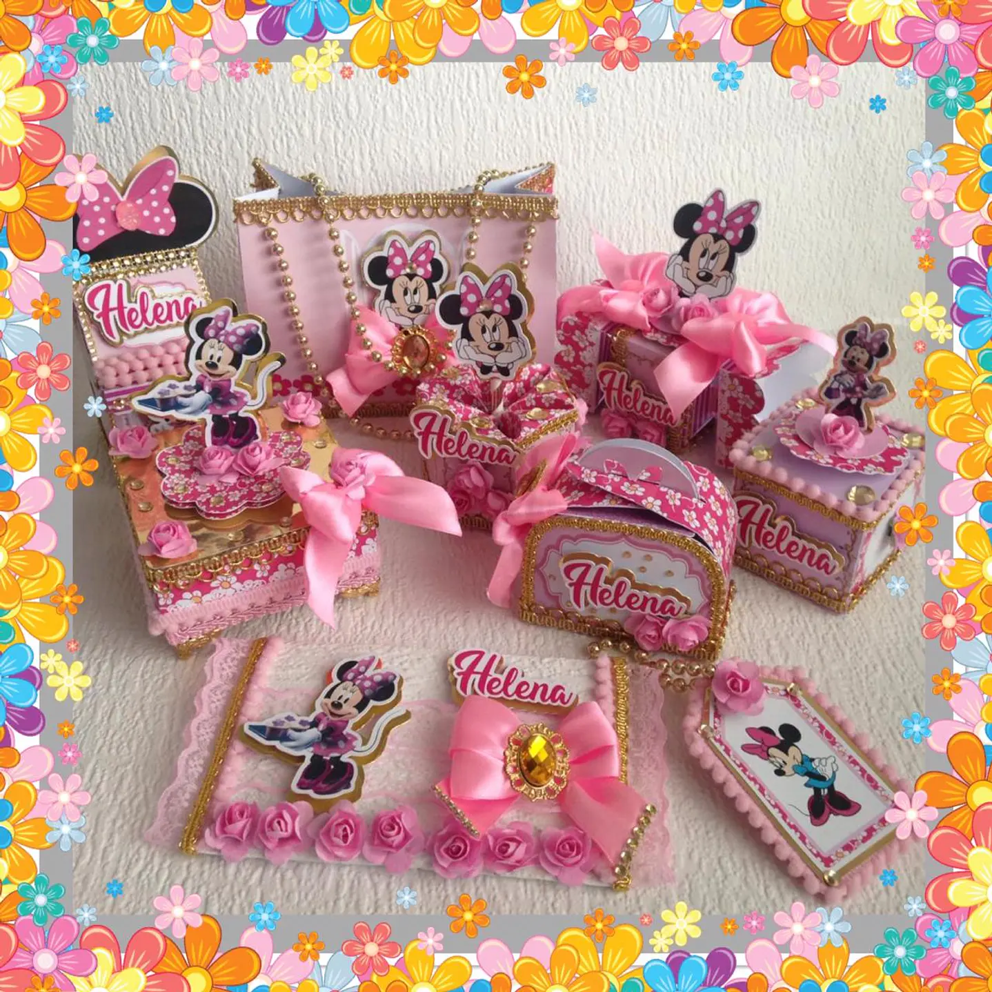 Pack 98 Kits Completos Minnie Arquivos de Corte para Silhouette 13