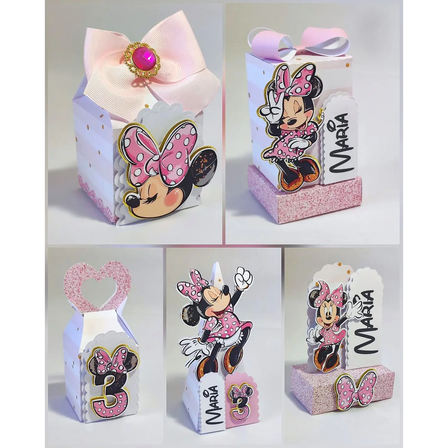 Pack 98 Kits Completos Minnie Arquivos de Corte para Silhouette 16