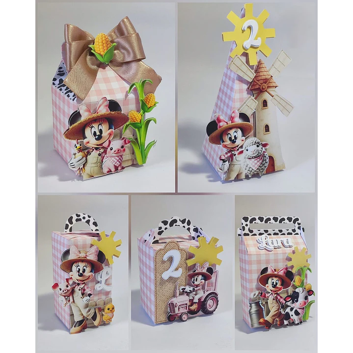 Pack 98 Kits Completos Minnie Arquivos de Corte para Silhouette 30