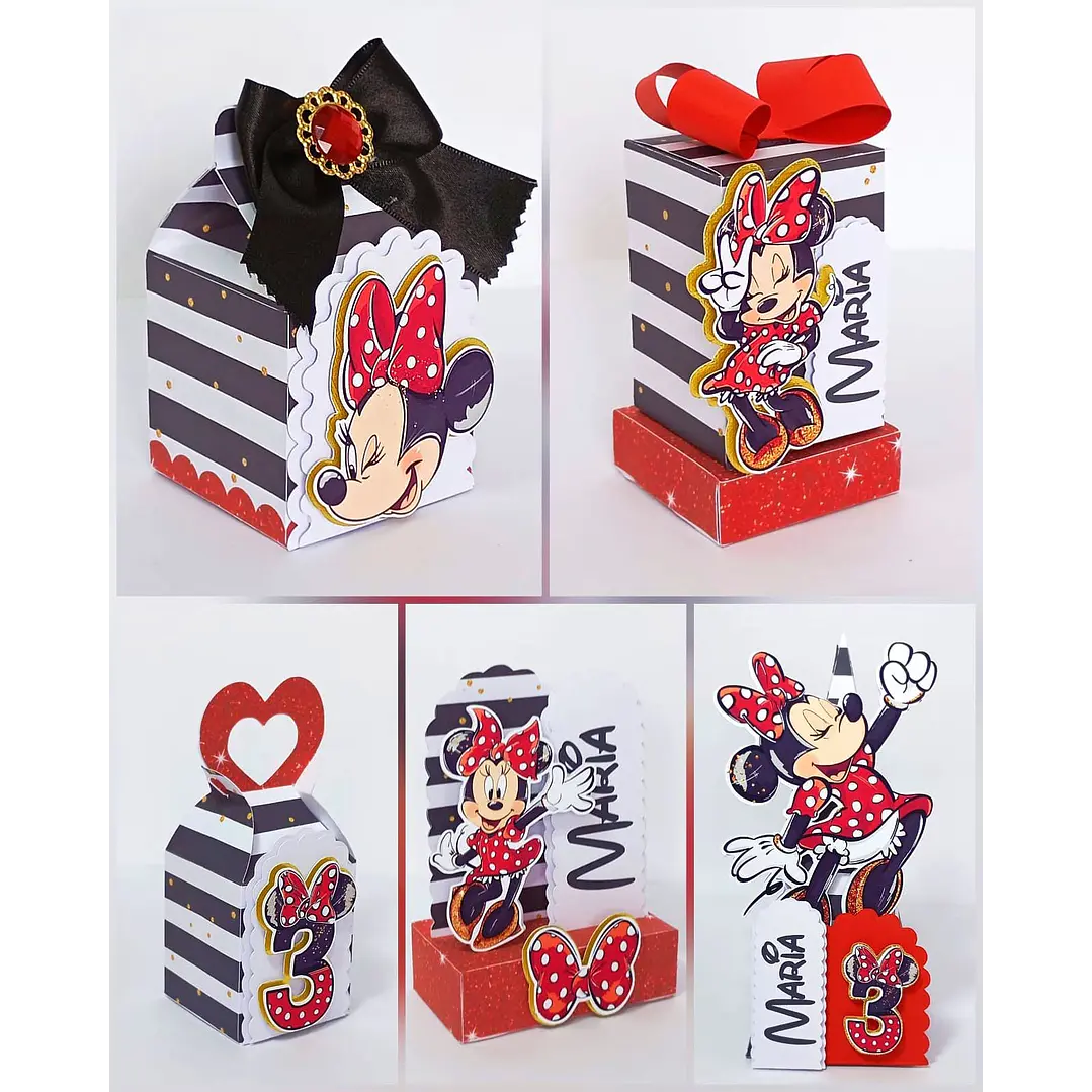 Pack 98 Kits Completos Minnie Arquivos de Corte para Silhouette 31