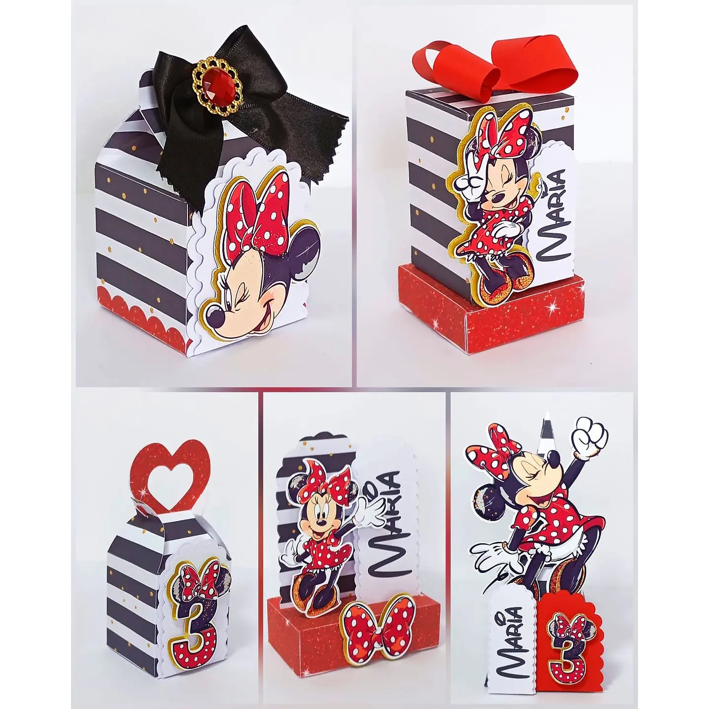 Pack 98 Kits Completos Minnie Arquivos de Corte para Silhouette 31