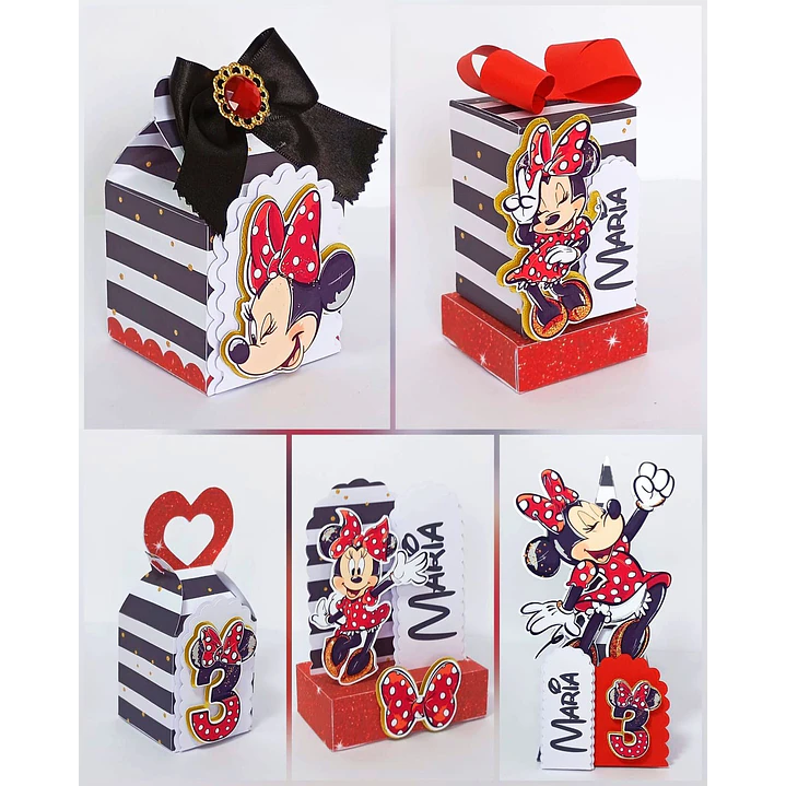 Pack 98 Kits Completos Minnie Arquivos de Corte para Silhouette 31