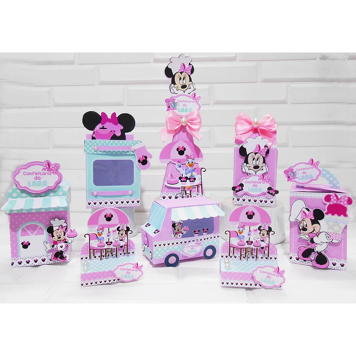 Pack 98 Kits Completos Minnie Arquivos de Corte para Silhouette 32