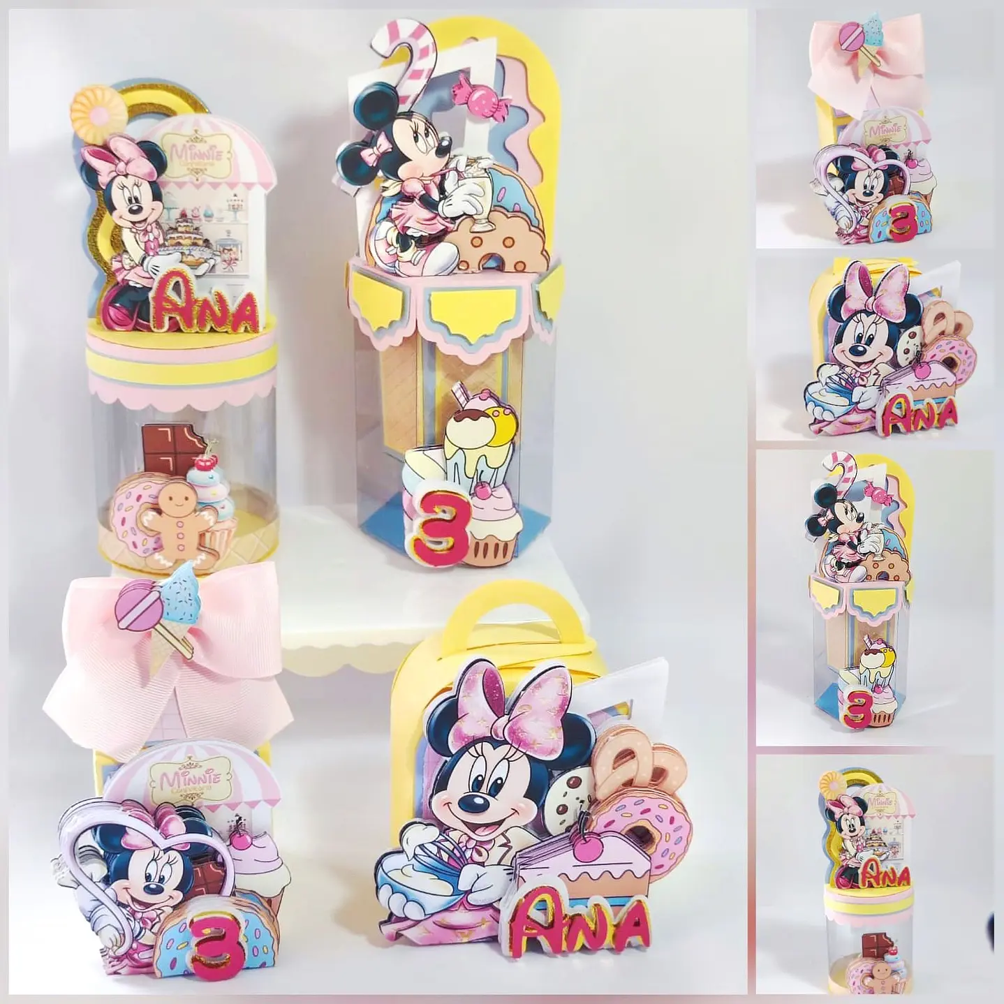 Kit Digital Minnie Confeiteira Arquivo de Corte Studio e PDF 1