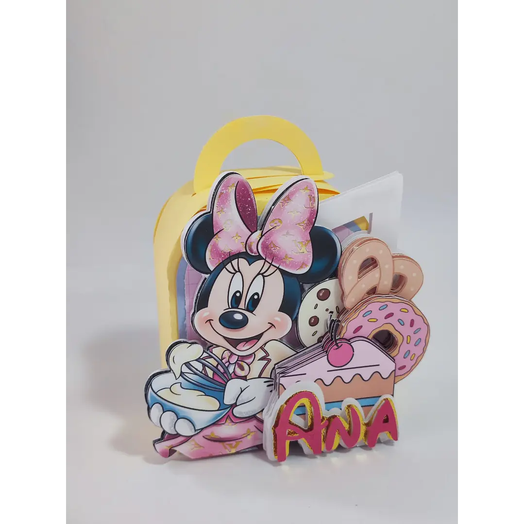 Kit Digital Minnie Confeiteira Arquivo de Corte Studio e PDF 2