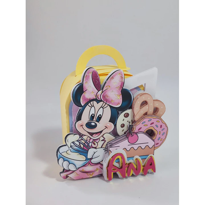 Kit Digital Minnie Confeiteira Arquivo de Corte Studio e PDF 2