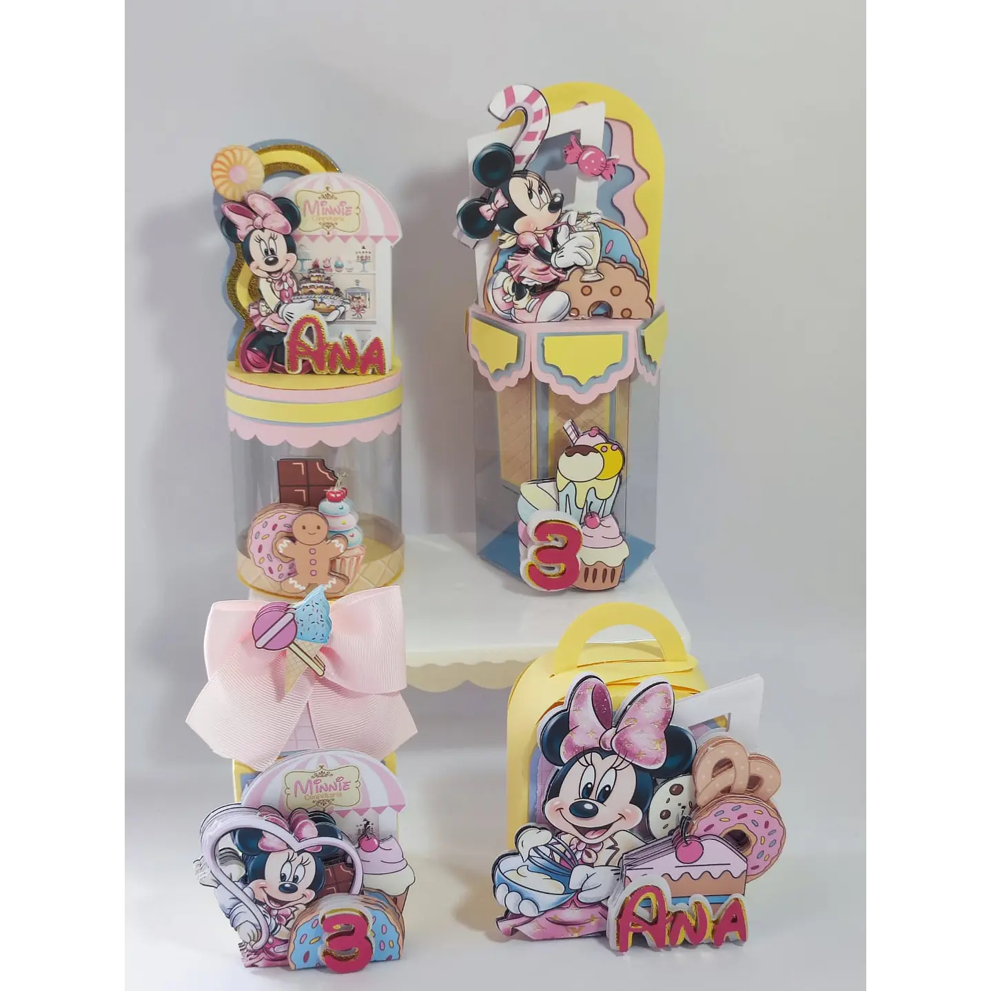 Kit Digital Minnie Confeiteira Arquivo de Corte Studio e PDF 4
