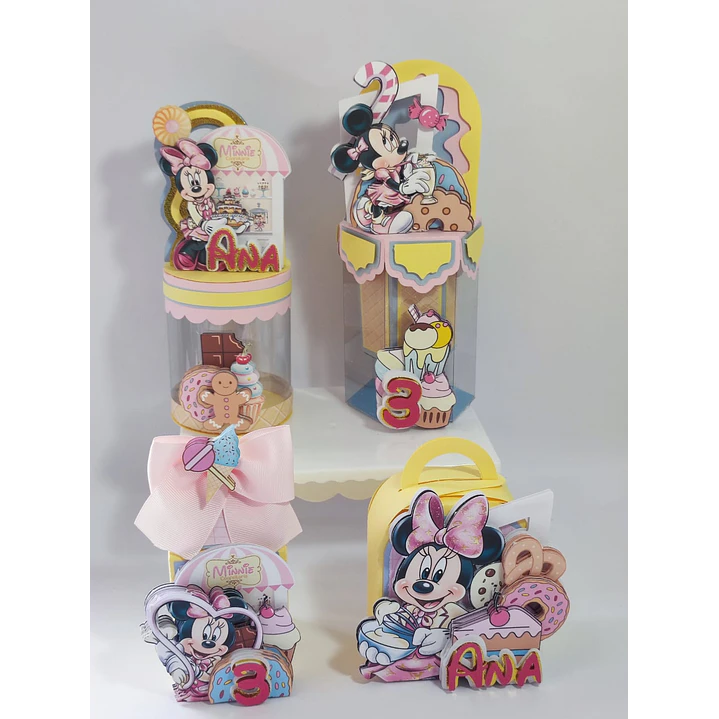 Kit Digital Minnie Confeiteira Arquivo de Corte Studio e PDF 4