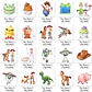Kit Digital Toy Story 5 Aquarela PNG - 200 Imagens - Miniatura 7