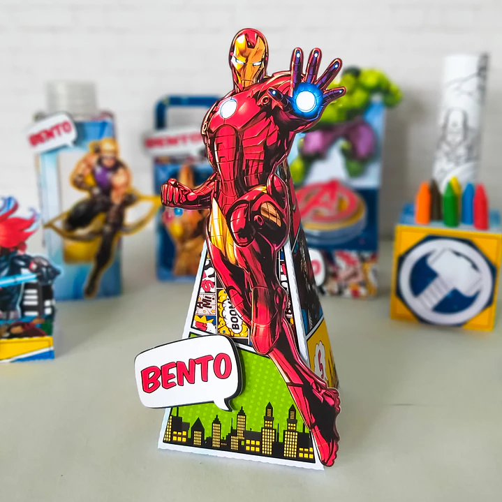 Arquivo de Corte Vingadores para Silhouette Studio e PDF 11