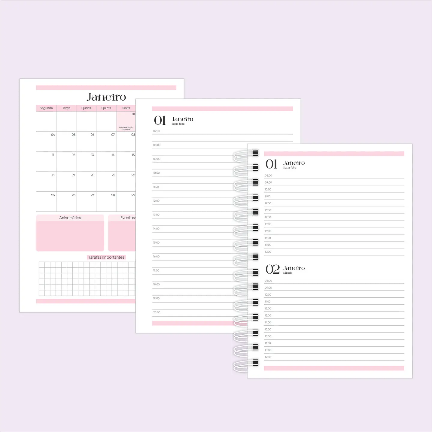 Pack Agendas 2027 PDF Pronto para Imprimir 3