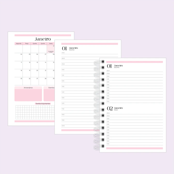 Pack Agendas 2027 PDF Pronto para Imprimir 3