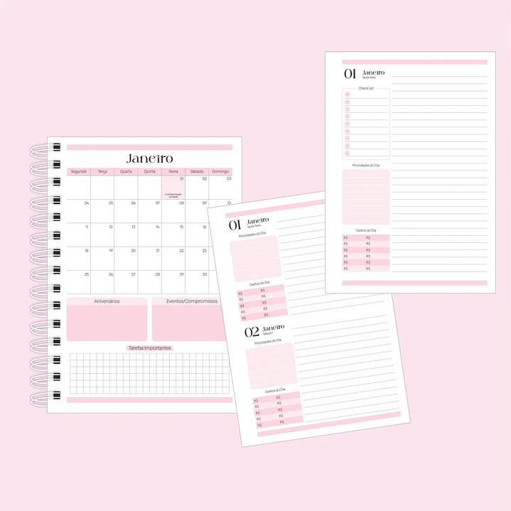 Pack Agendas 2027 PDF Pronto para Imprimir 1