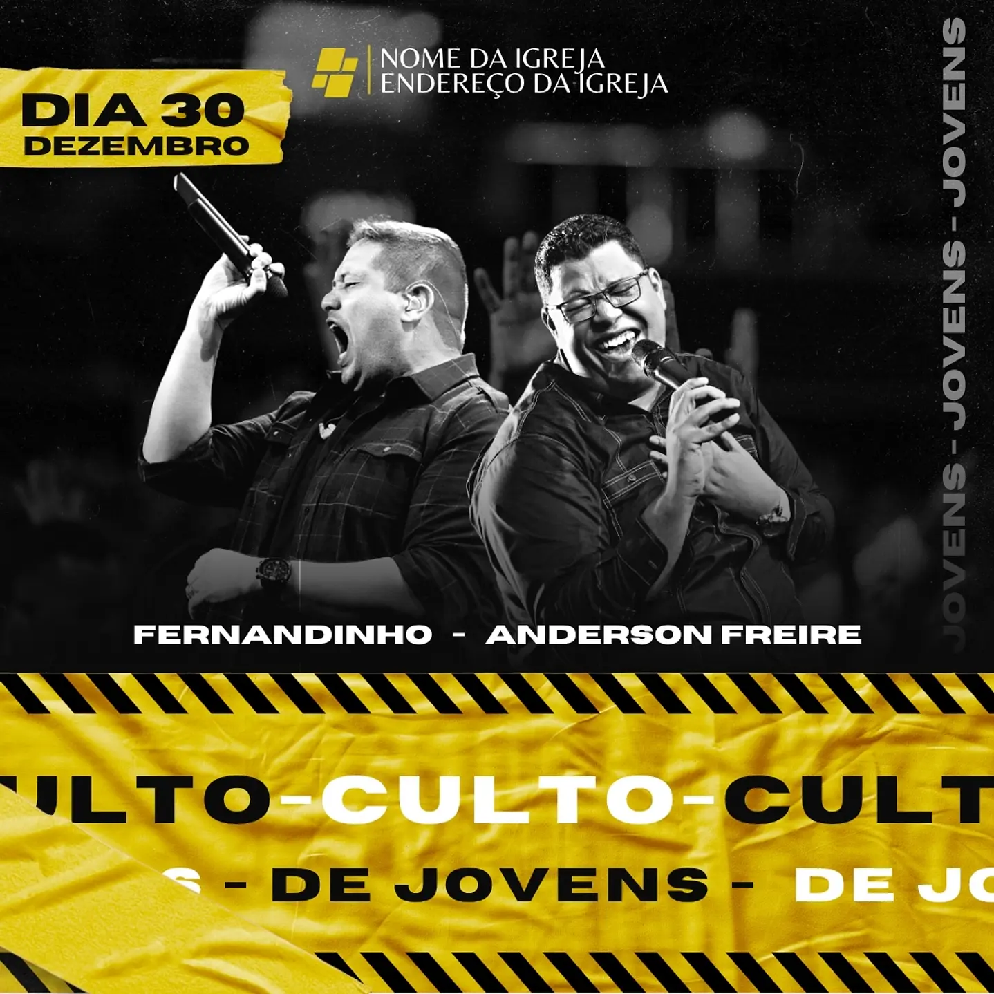 Pack Artes Gospel Canva 150 Artes Editáveis para Igrejas 2