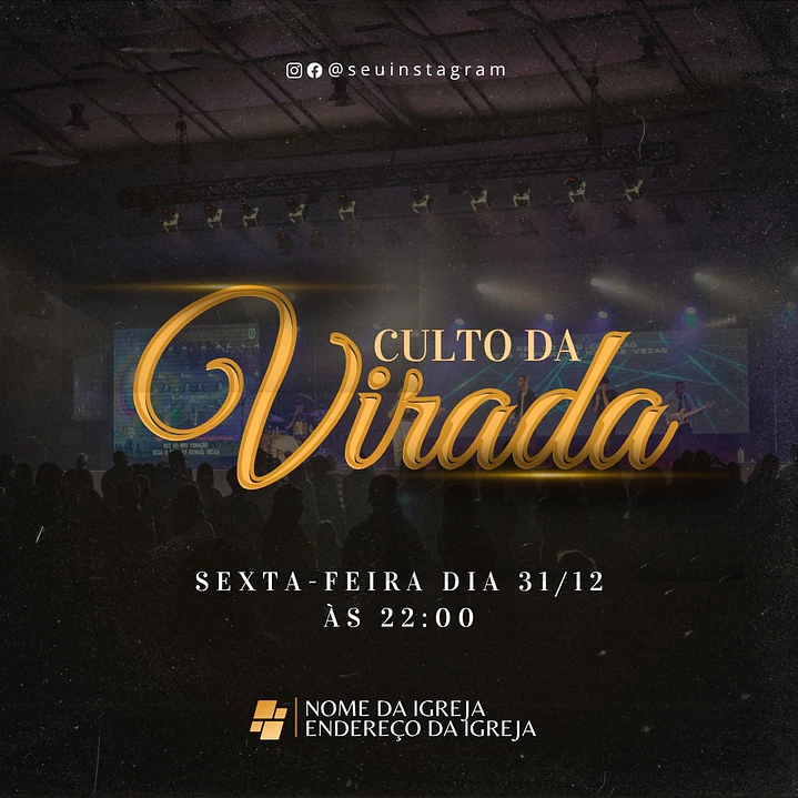 Pack Artes Gospel Canva 150 Artes Editáveis para Igrejas 11