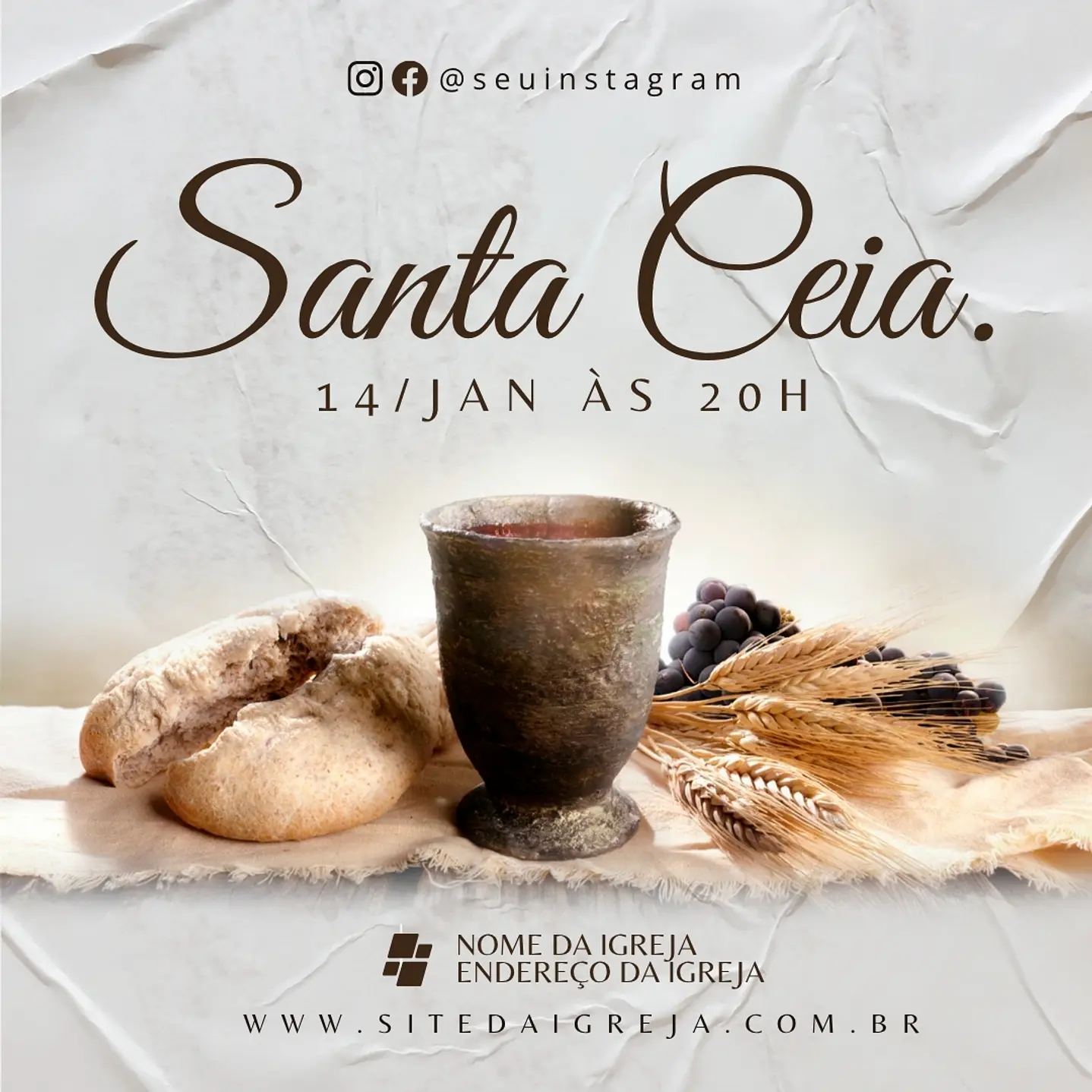 Pack Artes Gospel Canva 150 Artes Editáveis para Igrejas 13