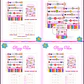 Pack Digital Encadernação 60 Temas para Agendas e Cadernos - Miniatura 9