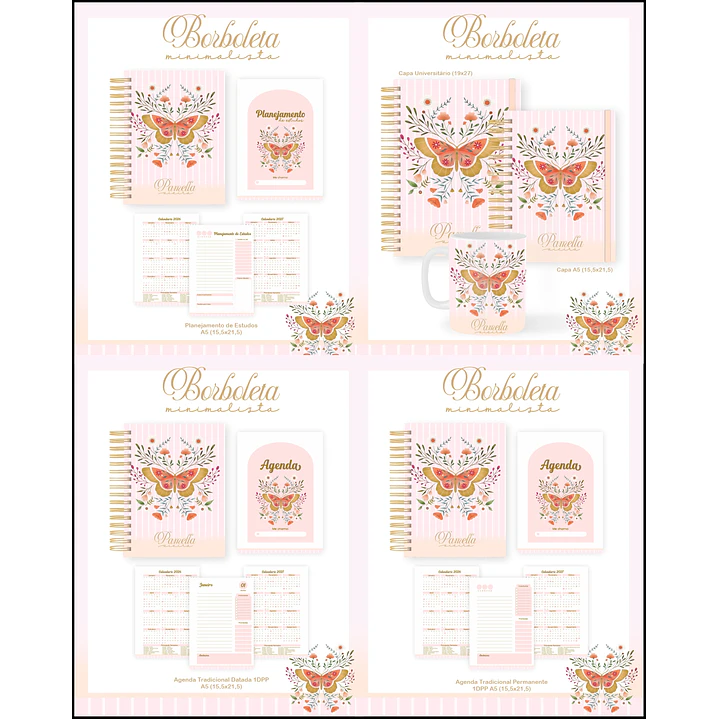 Kit 60 Temas para Agendas, Cadernos e Planners 11