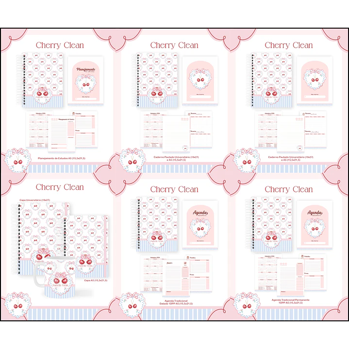 Kit 60 Temas para Agendas, Cadernos e Planners 23